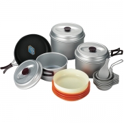 Набор туристической посуды Kovea KSK-WY78 Silver 78, наборы посуды для туризма, походный набор посуды
